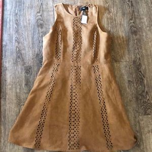 Mossimo suede type dress